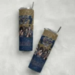 customized new orleans pelicans kiss band gold skinny tumbler best selling 1.webp