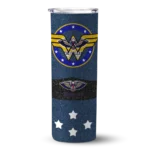 customized new orleans pelicans star cluster navy skinny tumbler best selling 1.webp