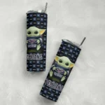 customized new orleans pelicans yoda cozy navy black skinny tumbler best selling 1.webp