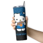 customized new york knicks hello kitty blue black skinny tumbler best selling 1.webp