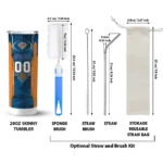customized new york knicks stacked diamond blue skinny tumbler best selling 1.webp