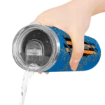 customized new york knicks star pop blue black skinny tumbler best selling 1.webp