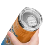 customized new york knicks swirl texture blue skinny tumbler best selling 1.webp