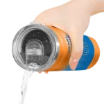 customized new york knicks swirl texture blue skinny tumbler best selling 1.webp