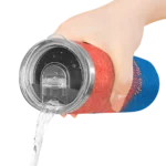 customized oklahoma city thunder sparkle lips blue skinny tumbler best selling 1.webp