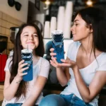 customized orlando magic chevron stripes blue skinny tumbler best selling 1.webp