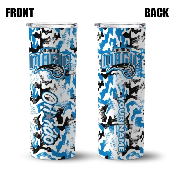 customized orlando magic claw marks blue white skinny tumbler fashion forward 1.webp