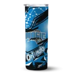 customized orlando magic helmet clash blue skinny tumbler best selling 1.webp