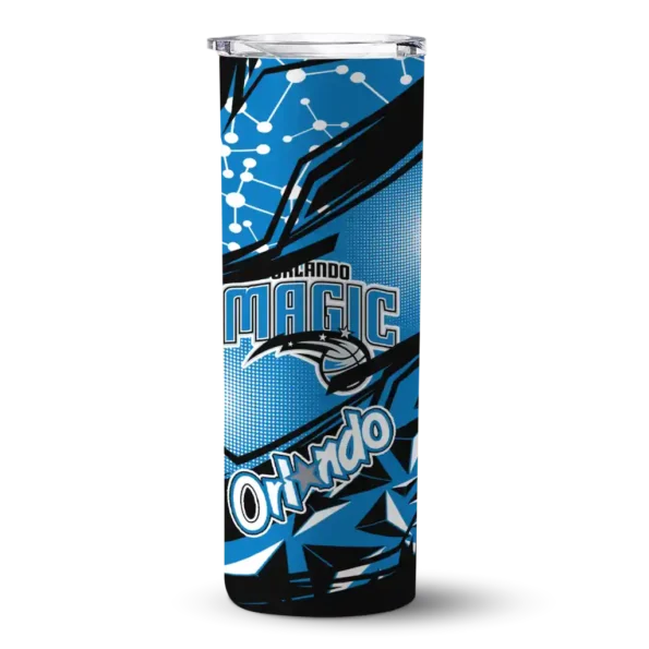 customized orlando magic helmet clash blue skinny tumbler best selling 1.webp