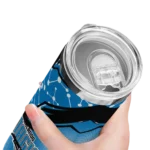 customized orlando magic helmet clash blue skinny tumbler best selling 1.webp