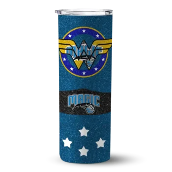 customized orlando magic star cluster blue skinny tumbler best selling 1.webp