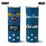 customized orlando magic star cluster blue skinny tumbler best selling 1.webp