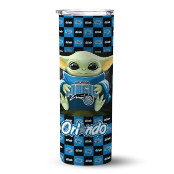 customized orlando magic yoda cozy blue black skinny tumbler best selling 1.webp