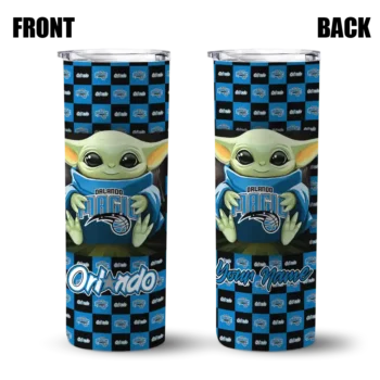 customized orlando magic yoda cozy blue black skinny tumbler fashion forward.webp