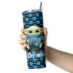 customized orlando magic yoda cozy blue black skinny tumbler best selling 1.webp