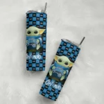 customized orlando magic yoda cozy blue black skinny tumbler best selling 1.webp