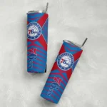 customized philadelphia 76ers camo texture blue skinny tumbler best selling 1.webp