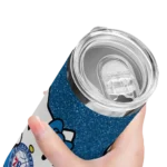customized philadelphia 76ers hello kitty blue black skinny tumbler best selling 1.webp