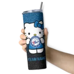 customized philadelphia 76ers hello kitty blue black skinny tumbler best selling 1.webp