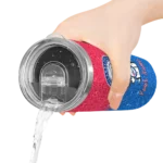 customized philadelphia 76ers snoopy attitude blue skinny tumbler best selling 1.webp