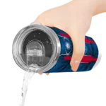 customized philadelphia 76ers stacked diamond blue skinny tumbler best selling 1.webp