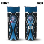 customized philadelphia 76ers superman emblem blue black skinny tumbler best selling 1.webp