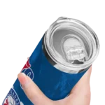 customized philadelphia 76ers torn band blue white skinny tumbler best selling 1.webp