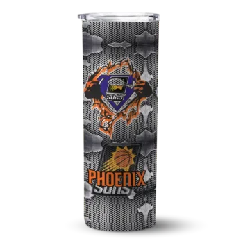 customized phoenix suns chevron v purple gray skinny tumbler best selling 1.webp