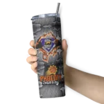 customized phoenix suns chevron v purple gray skinny tumbler best selling 1.webp