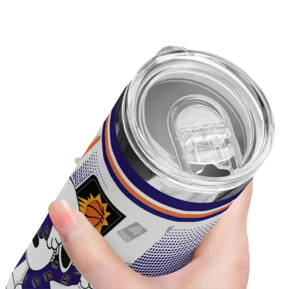 customized phoenix suns snoopy dog purple white skinny tumbler high quality.webp