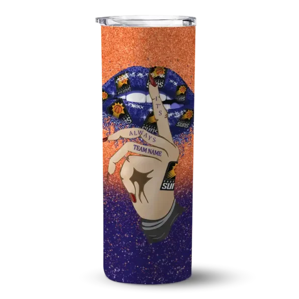 customized phoenix suns sparkle lips purple skinny tumbler best selling 1.webp
