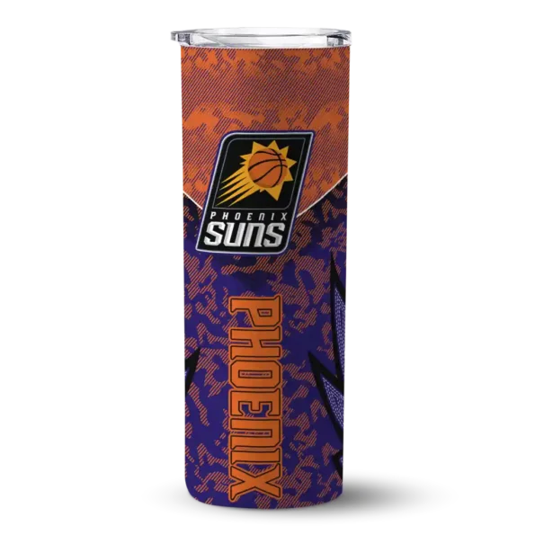 customized phoenix suns spiral burst print purple skinny tumbler best selling 1.webp