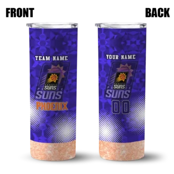 customized phoenix suns starburst tiles purple skinny tumbler fashion forward.webp
