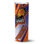 customized phoenix suns web stripes purple white skinny tumbler best selling 1.webp