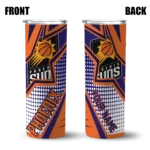 customized phoenix suns web stripes purple white skinny tumbler best selling 1.webp