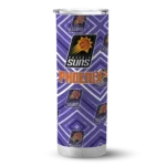 customized phoenix suns zipper leopard purple skinny tumbler best selling 1.webp