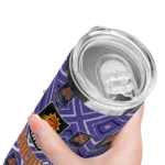 customized phoenix suns zipper leopard purple skinny tumbler best selling 1.webp