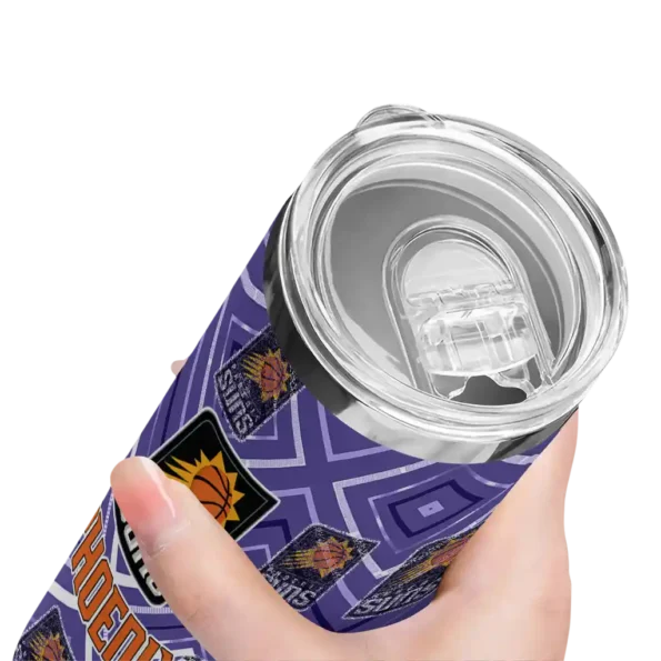 customized phoenix suns zipper leopard purple skinny tumbler high quality.webp