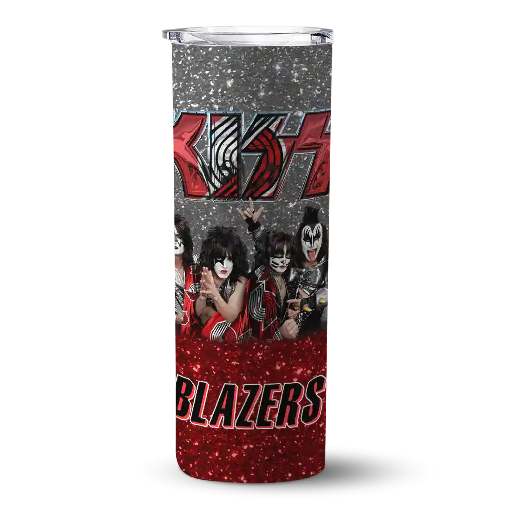 customized portland trail blazers kiss band black skinny tumbler best selling 1.webp customized portland trail blazers kiss band black skinny tumbler best selling 1.webp