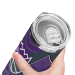 customized sacramento kings camo texture purple skinny tumbler best selling 1.webp