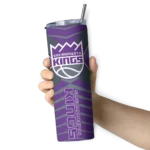 customized sacramento kings camo texture purple skinny tumbler best selling 1.webp