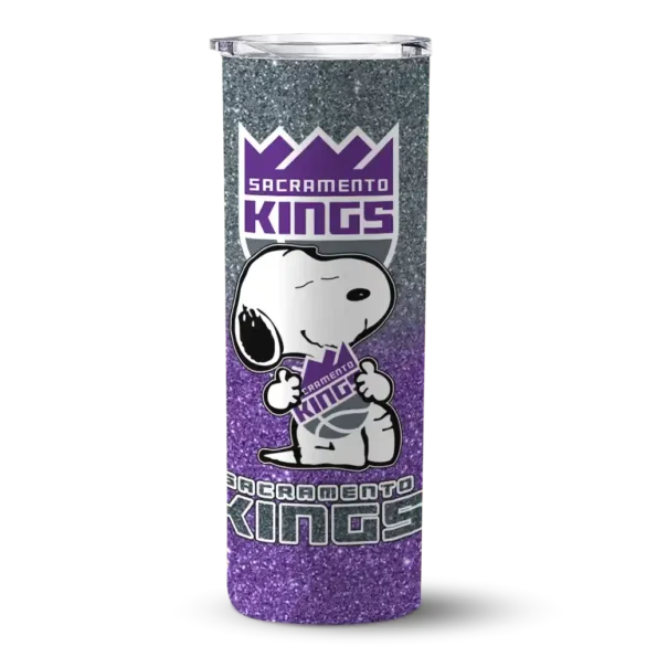 customized sacramento kings snoopy attitude purple skinny tumbler best selling.webp