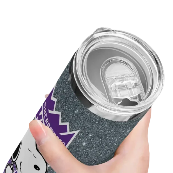customized sacramento kings snoopy attitude purple skinny tumbler high quality.webp