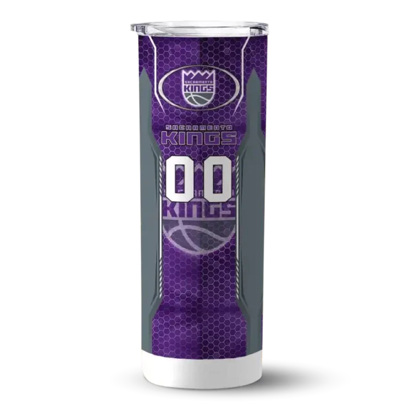 customized sacramento kings stacked diamond purple skinny tumbler best selling 1.webp