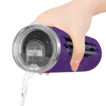 customized sacramento kings star pop purple black skinny tumbler best selling 1.webp