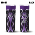 customized sacramento kings superman emblem purple black skinny tumbler best selling 1.webp