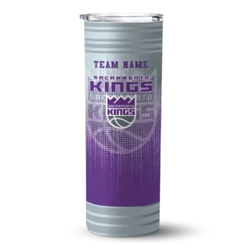 customized sacramento kings swirl texture purple skinny tumbler best selling.webp