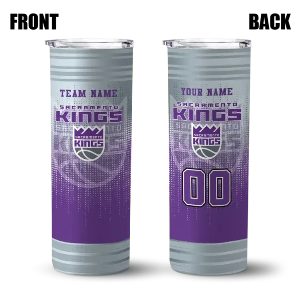 customized sacramento kings swirl texture purple skinny tumbler fashion forward.webp