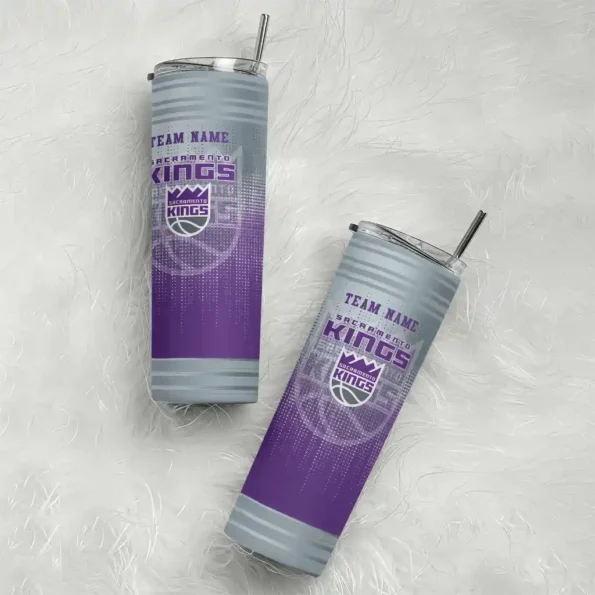 customized sacramento kings swirl texture purple skinny tumbler top rated.webp