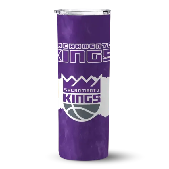 customized sacramento kings torn band purple white skinny tumbler best selling.webp